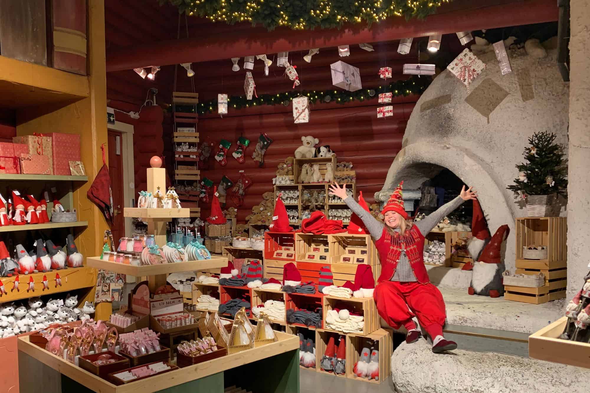 Santa claus office shop