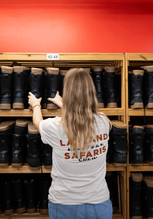 Lapland Safaris Clothing team worker